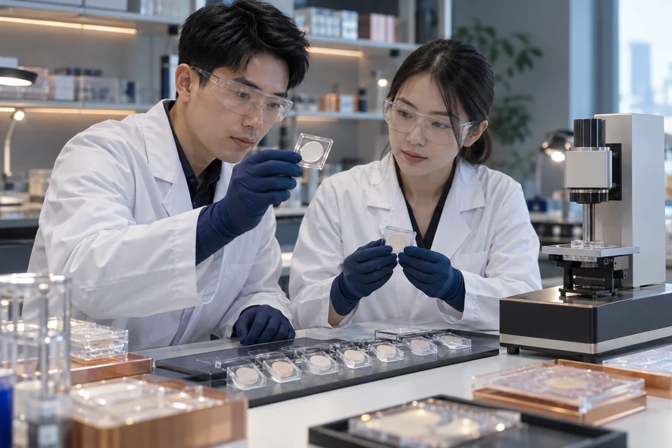 Testing & pilot manufacturing — cosmetic microneedle patch project support