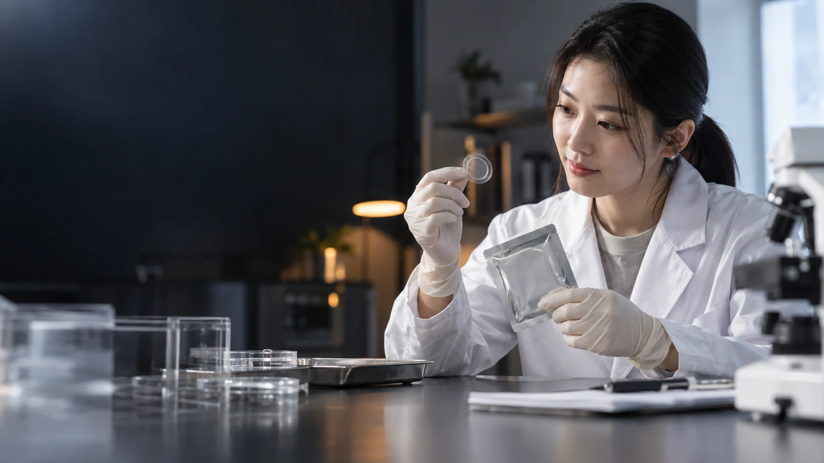 Dissolvable Cosmetic Microneedle Patch Lab — research workspace