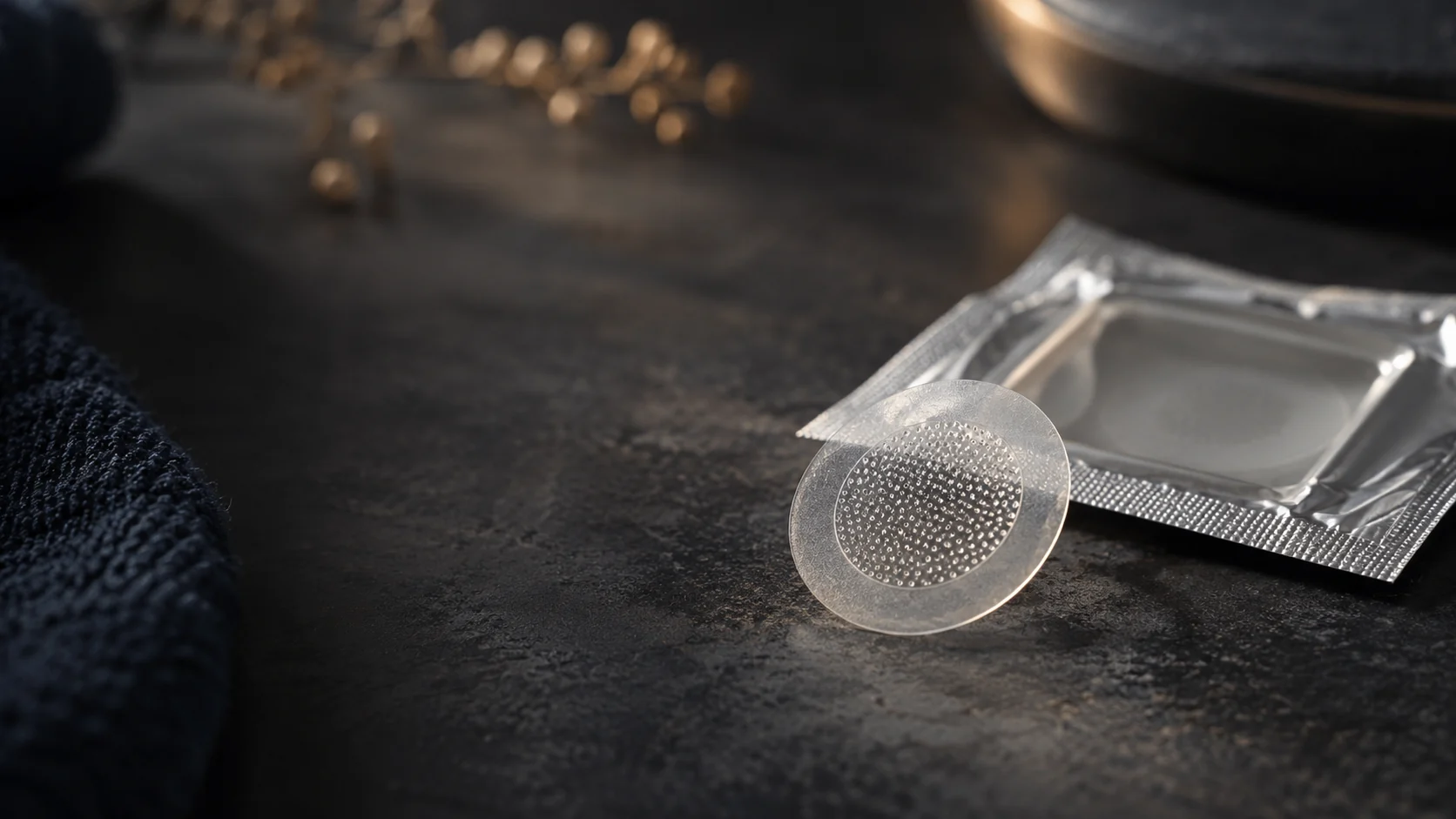 Dissolvable Cosmetic Microneedle Patch Lab — microarray close-up