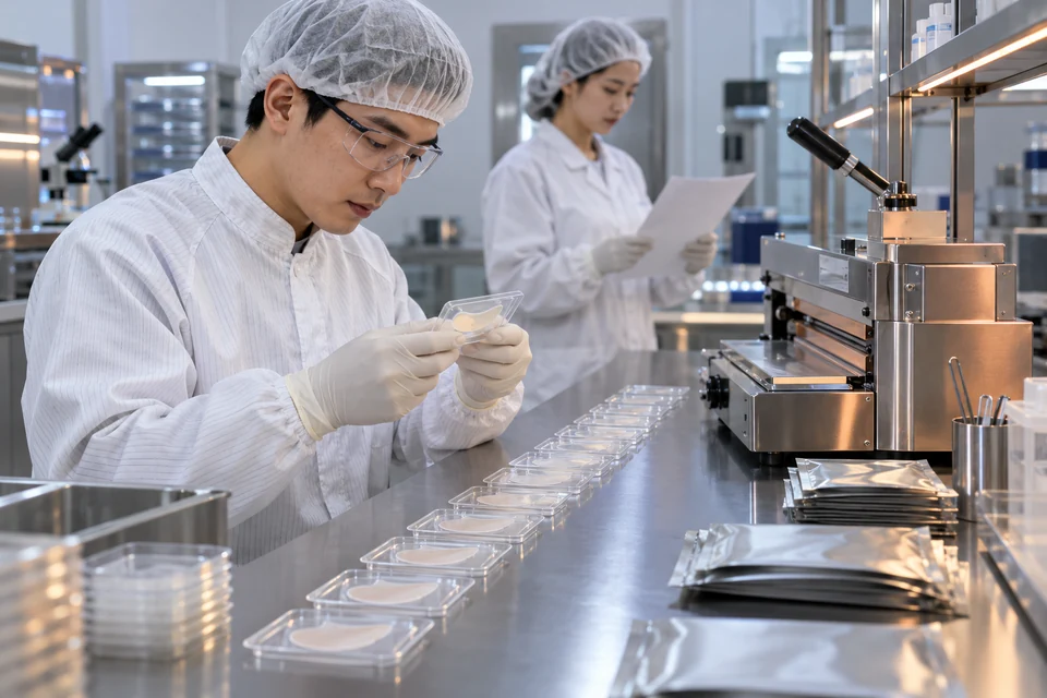 Validate the pilot — cosmetic microneedle patch development workflow