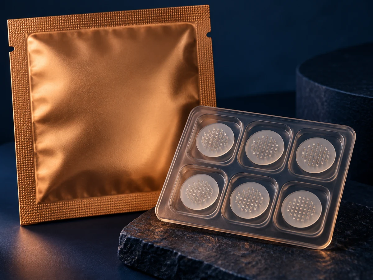 Blemish microdart concepts cosmetic microneedle concept