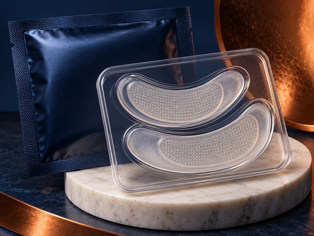 Eye-area patch formats cosmetic microneedle concept