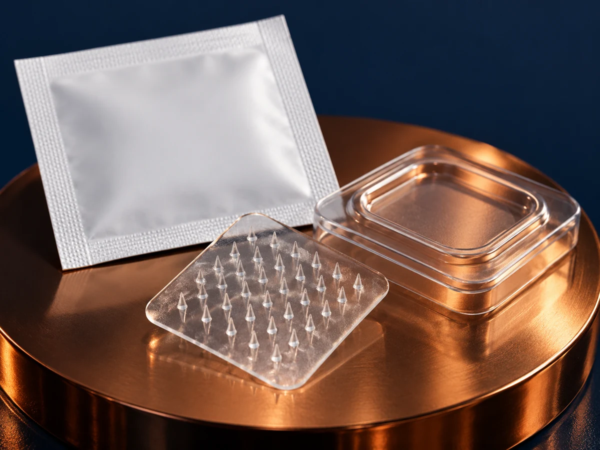 Soluble Polymer Matrices for Cosmetic Microarrays illustration