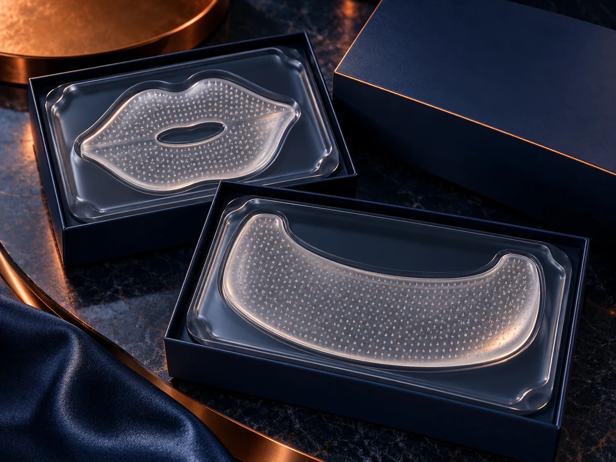 Lip Neck and Body Microneedle Patch Format Planning illustration